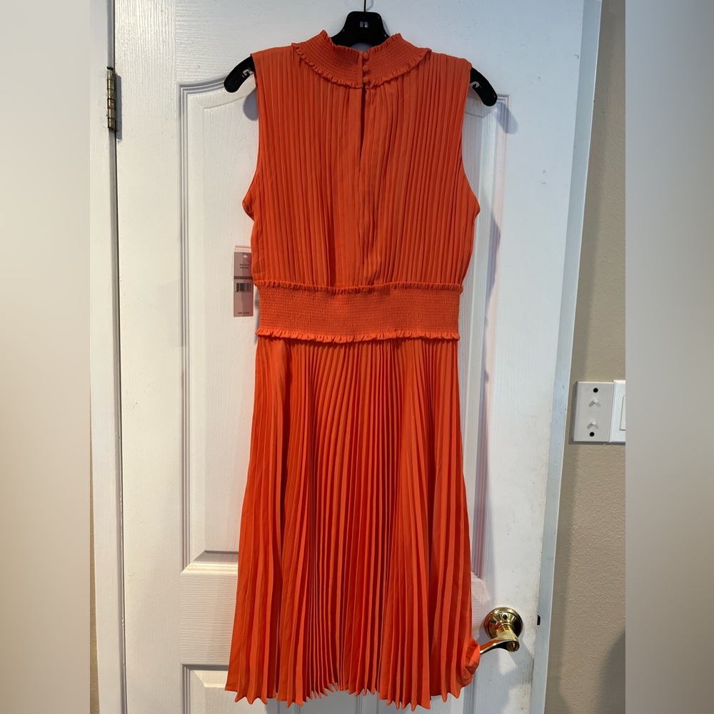 Gorgeous Coral high neck dress - Size 12